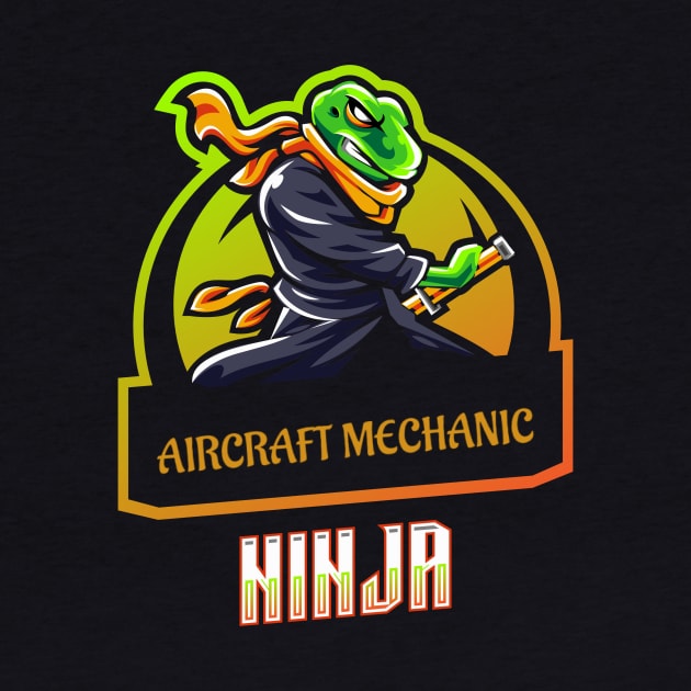 Aircraft Mechanic Ninja by ArtDesignDE